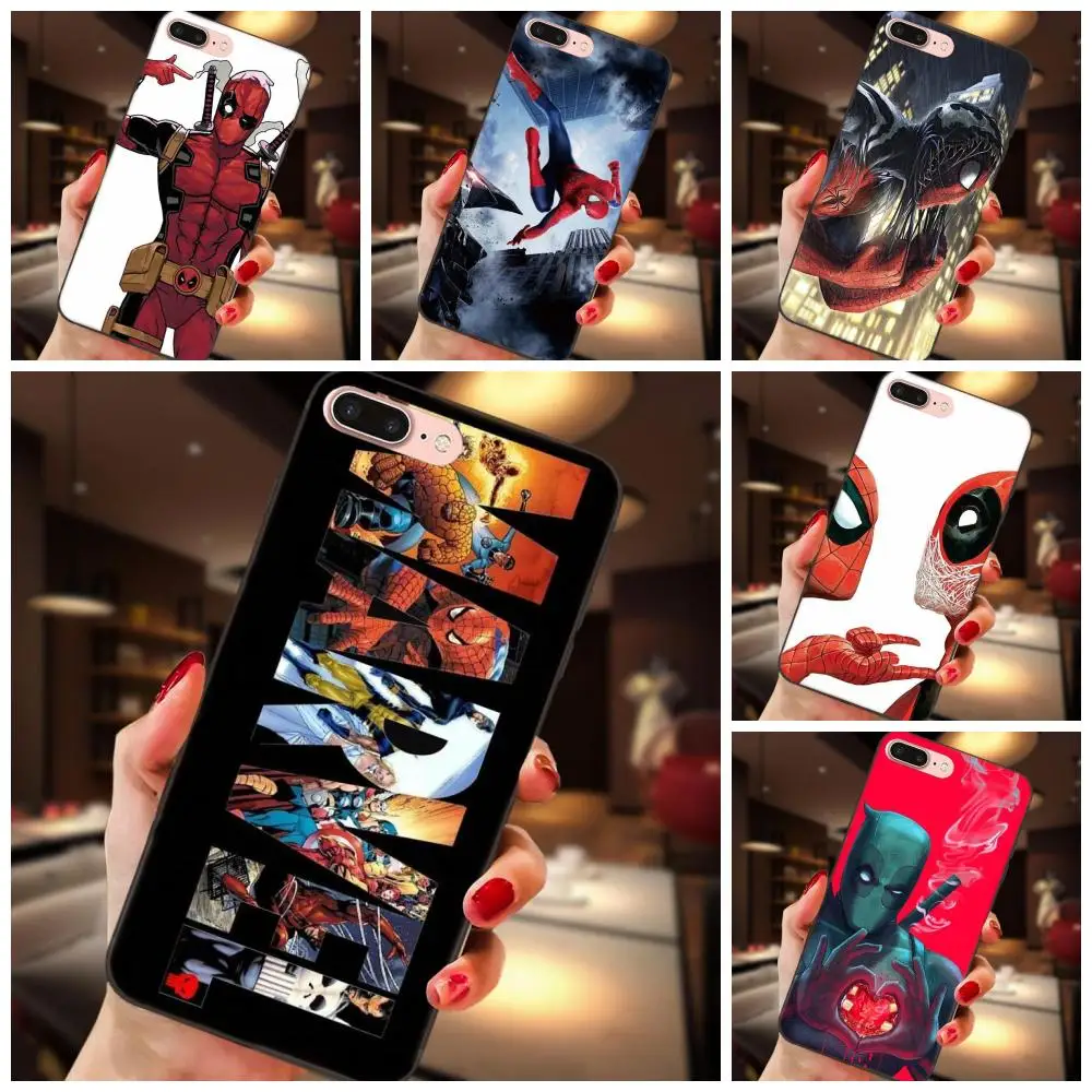 

Soft TPU Bags Cases 2019 Marvel Avengers Super Hero For Xiaomi Redmi Note 2 3 4 4A 4X 5 5A 6 6A Plus Pro S2 Y2
