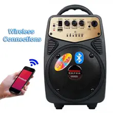 Q2 20 Вт открытый портативный высокой мощности динамик усилитель Bluetooth громкий динамик поддержка мегафон микрофон и AUX USB TF колонка