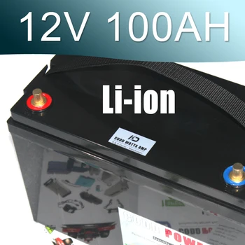 

12V Lithium ion Battery Waterproof IP67 Box 100AH Li-ion battery