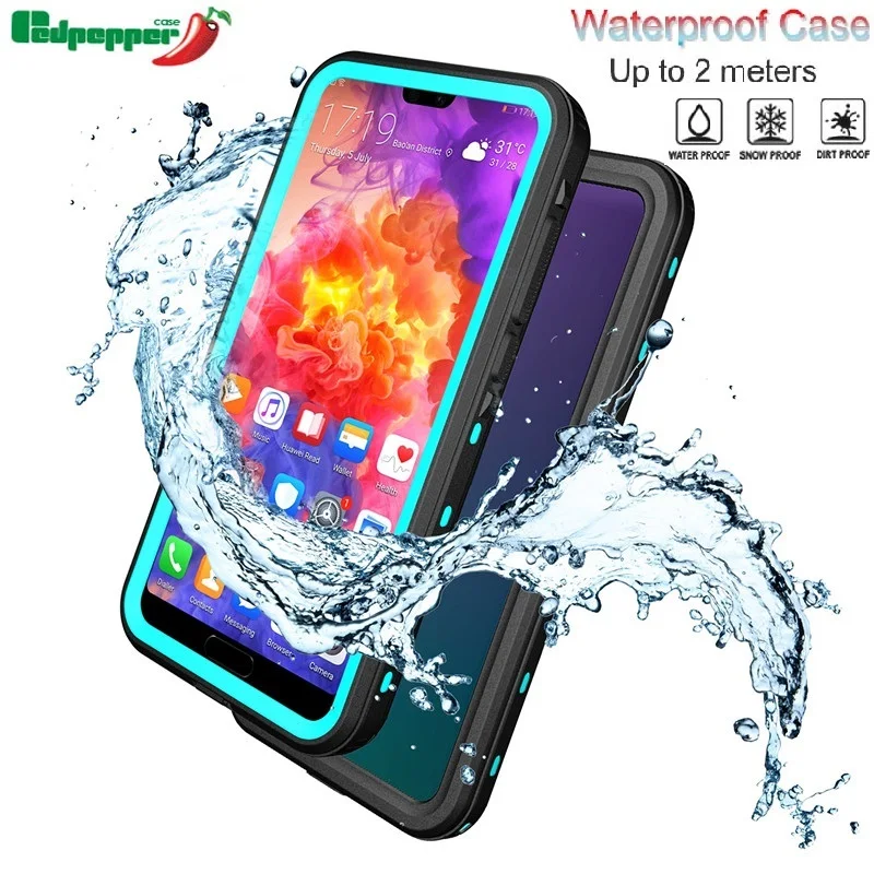 

For Huawei P20 Lite waterproof case life water Dirt Shock Proof 6.6 feet Underwater 2m For Huawei P20 / P20 Pro