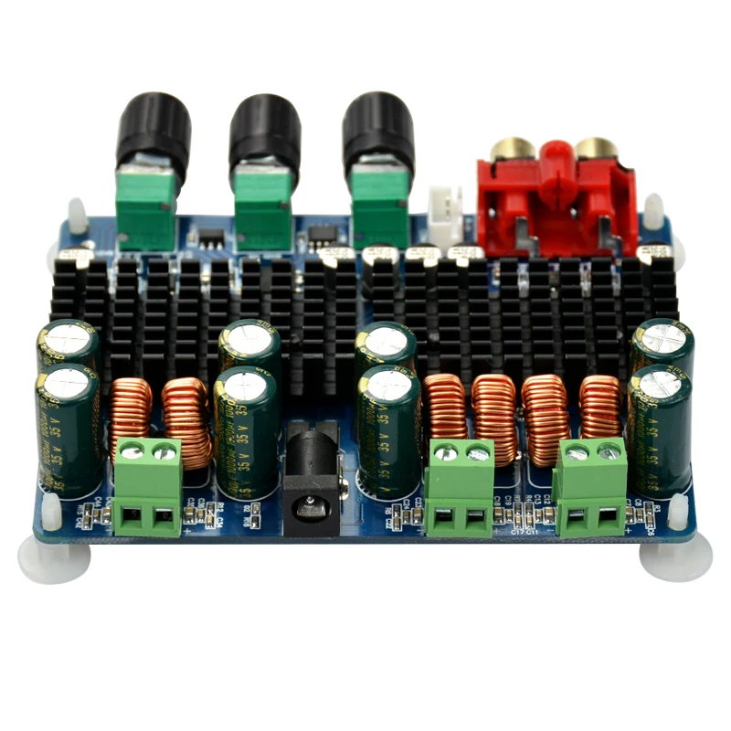 Aiyima TPA3116 стерео усилитель звуковой платы 2 1 канальный цифровой звука DC12 26V 50 Вт * 100