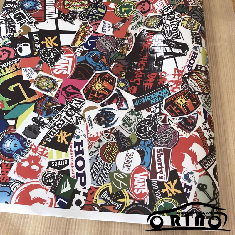 JMD Sticker Bomb Vinyl Film Wrap-13
