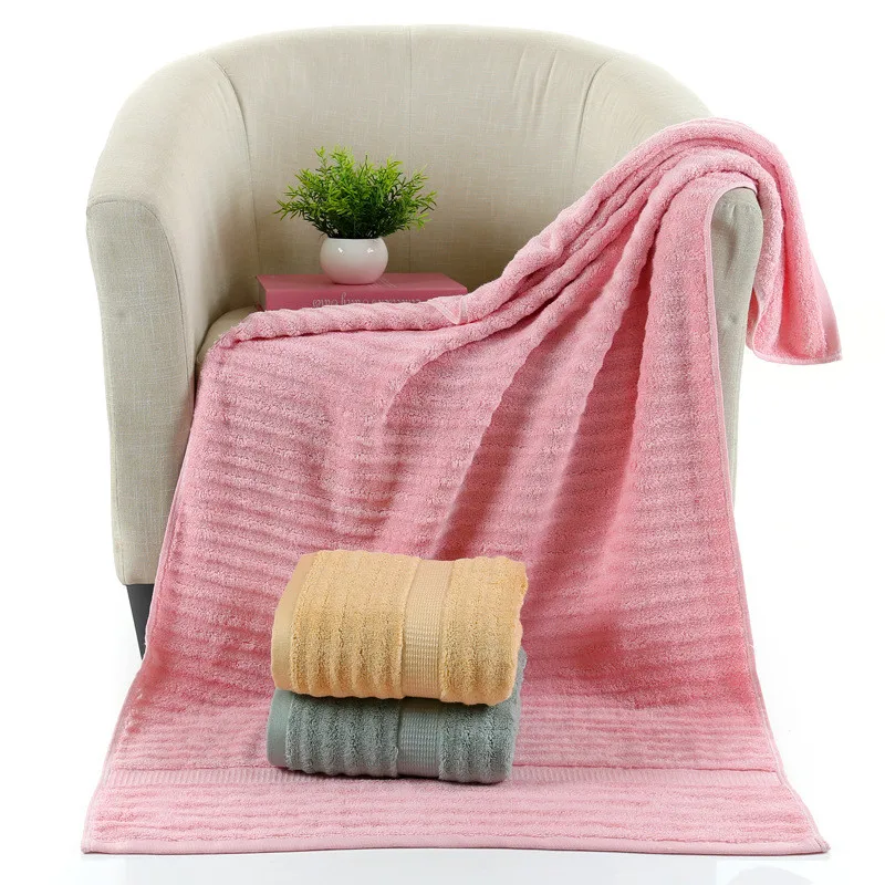 Fashional Wavy 100% Bamboo Fiber Fabric Bath Towel 140X70CM 490g Healthy Antibacterial High Water Absorption Thicken Beach Towel Fashional Wavy 100% Bamboo Fiber Fabric Bath Towel 140X70CM 490g Healthy Antibacterial High Water Absorption Thicken Beach Towel