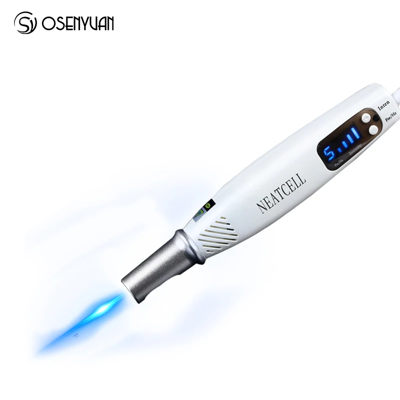 Professional Laser Freckle Removal Dark Spot Remover Laser Plasma Pen Mole Tattoo Machine Red and Blue Light Beauty Care