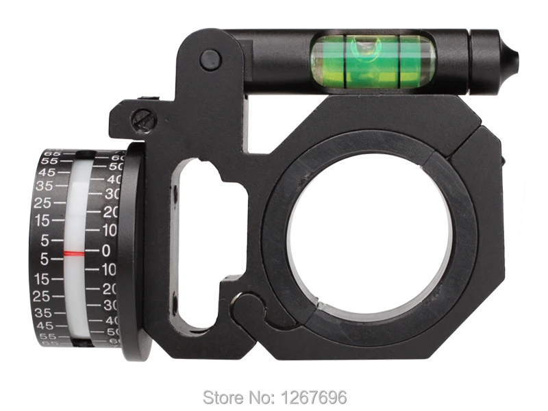 HY3387 30&25.4mm Ring Mount With Zomm Rail Bubble Level Angle Indicator (3)
