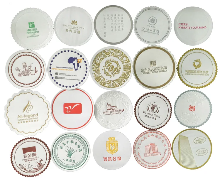 free shipping disposable coasters wholesale custom processingcoaster