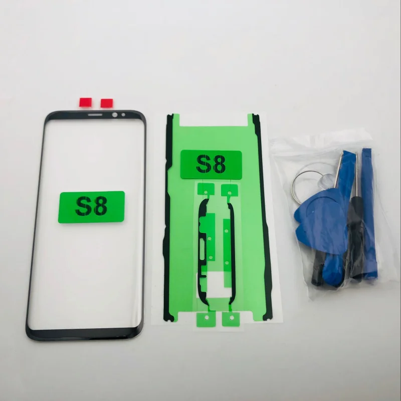 Сменное внешнее стекло для Samsung Galaxy S8 G950 G950F SM ЖК дисплей сенсорный экран Переднее