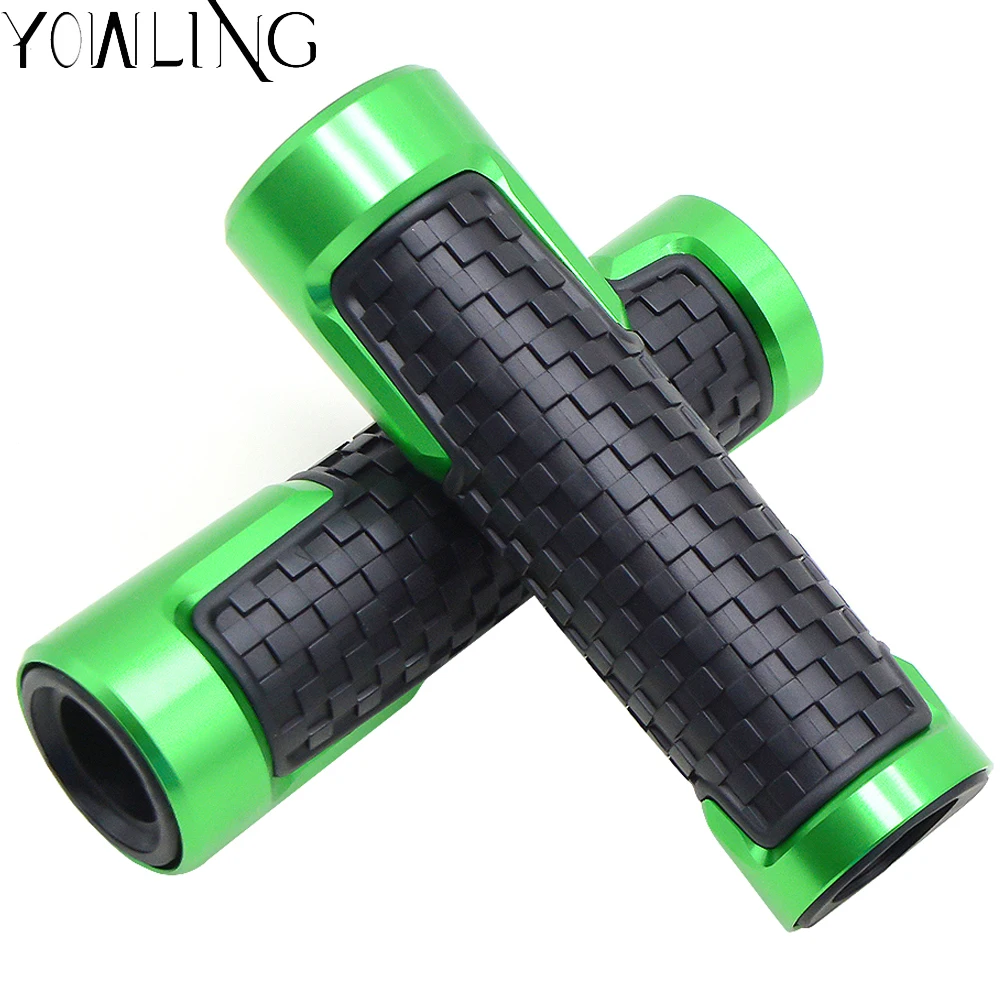 

7/8'' 22MM Motorcycle handle grips Motorbike handlebar ends For Kawasaki Ninja ZX6R ZX7R ZX9R ZX10R ZX12R ZX14R Z1000 Z750 Z800