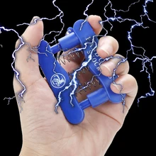 Creative Hand Grips Electric Shock Toys Funny Hand Wrist Spring Grip Kids Adults Electric Shock Prank