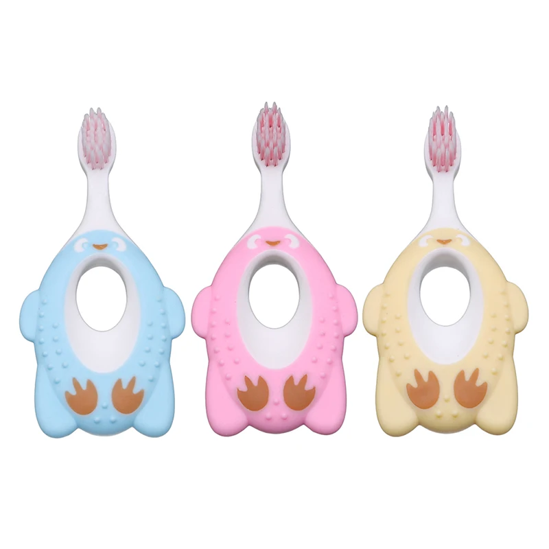 Cute Baby Toothbrush Kids Training Tooth Brushes Cartoon Shape Children Dental Oral Care Tool Non Slip Toothbrush Gift Cute Baby Toothbrush Kids Training Tooth Brushes Cartoon Shape Children Dental Oral Care Tool Non Slip Toothbrush Gift