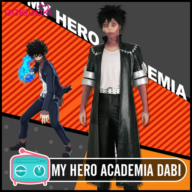 DokiDoki Аниме Косплей Boku No Hero Academy/My Hero Academy косплей костюм для мужчин Хэллоуин костюм Dabi