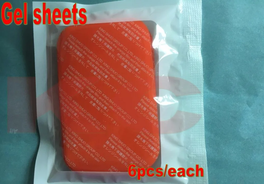 

12pcs replacement Gel sheet Stickers Patch Six Pads Silicone Hydrogel Mat For Wireless Smart EMS Abdominal Muscles Training Body