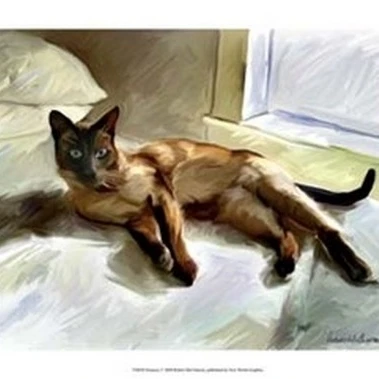 Siamese Poster Print by Robert McClintock (19 x 13)