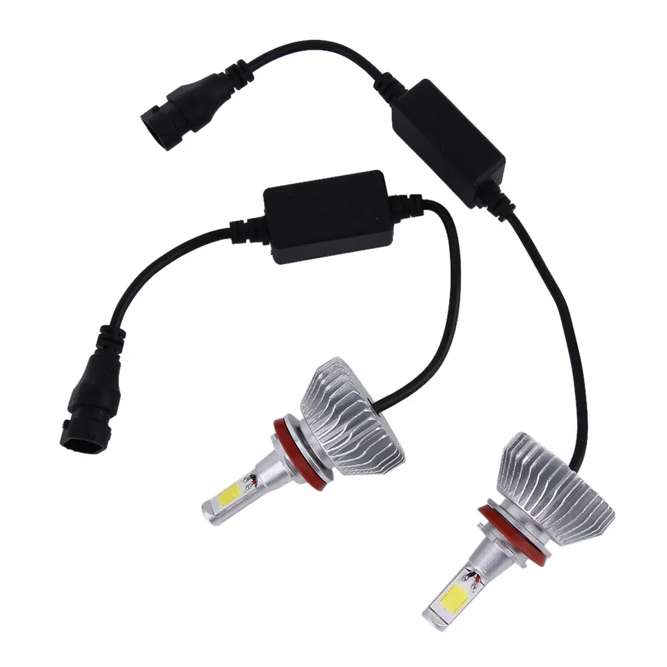

5PCS Car Auto Lamp Lights Kits 2 x LED Chips 60W 6000LM H4/9004/9007/H13/H1/H7/H3/9005/9006/H11 Headlight Bulb Sets