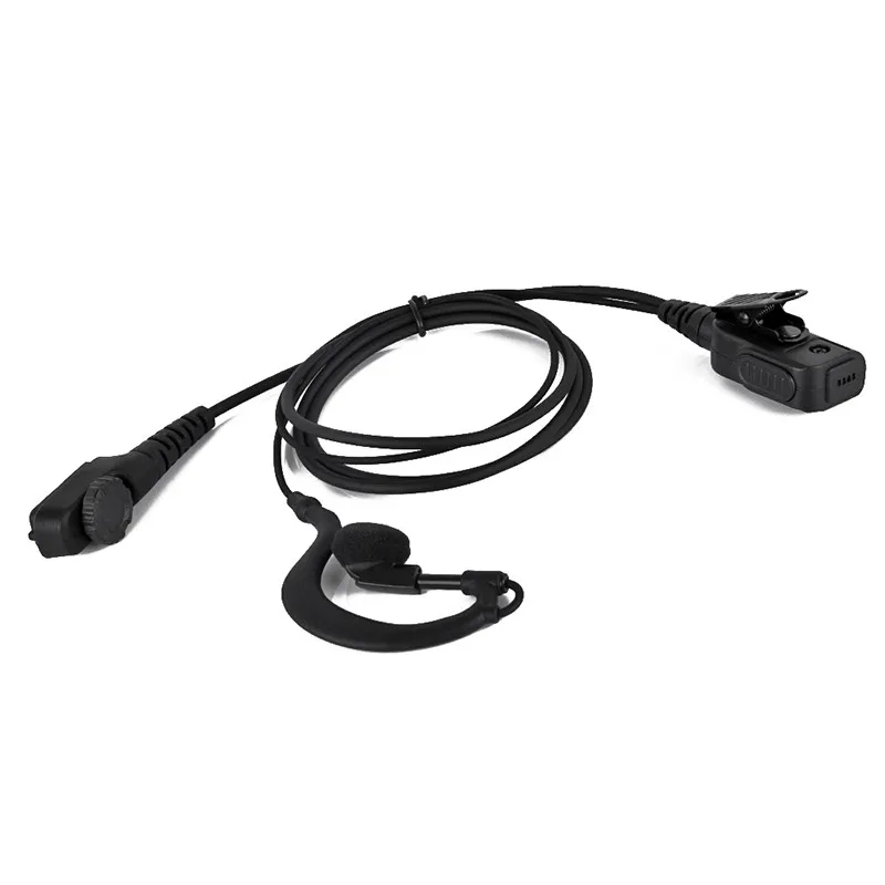 G-образный Заушник микрофон PTT для HYT Hytera PD780 PD780G PD785 PD782 PD700 PD702 двухсторонняя Радио