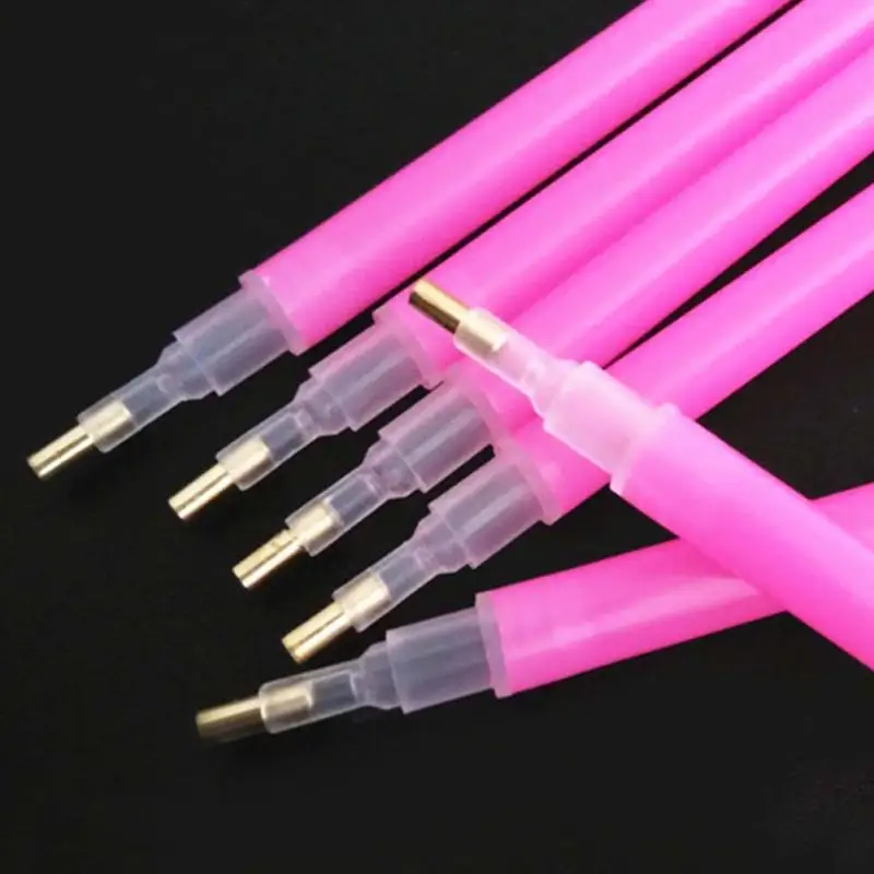 

Manicure Nail Art Tool 5 pcs Dual-Ended Nail Art Rhinestone Gem Picker Pen Dotting Pen
