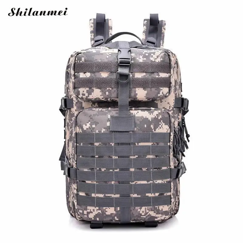

2018 Men Outdoor Sports Bag Large Capacity Camping Hiking Bag Tactical Backpack Camping Travel Hiking Sport Bag Outdoor Bags