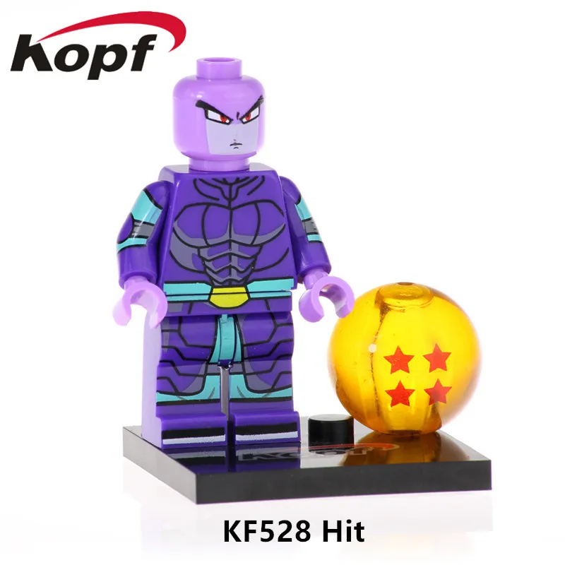 KF6045 строительные блоки Dragon Ball Сон Гохан шорты Janemba Вегета кирпичи фигурки детей обучающие игрушки - Цвет: KF528 Without Box