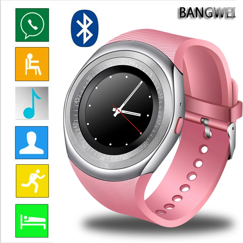 

relogio feminino Smart Watch BANGWEI Support SIM &TF Card With Whatsapp And Facebook Men Women Business Smartwatch reloj mujer
