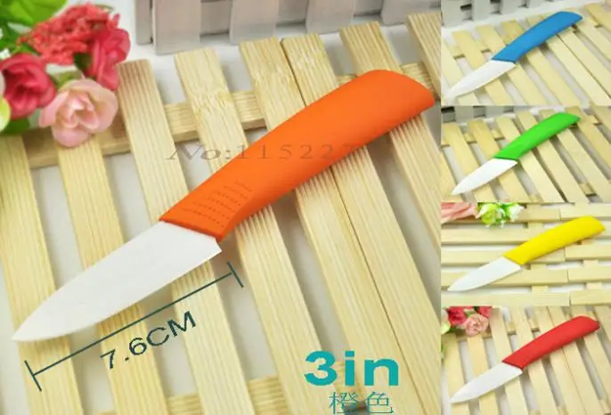3 &quotblack fruit meat vegetable knife ceramic knives kitchen carving tools free shipping | Дом и сад