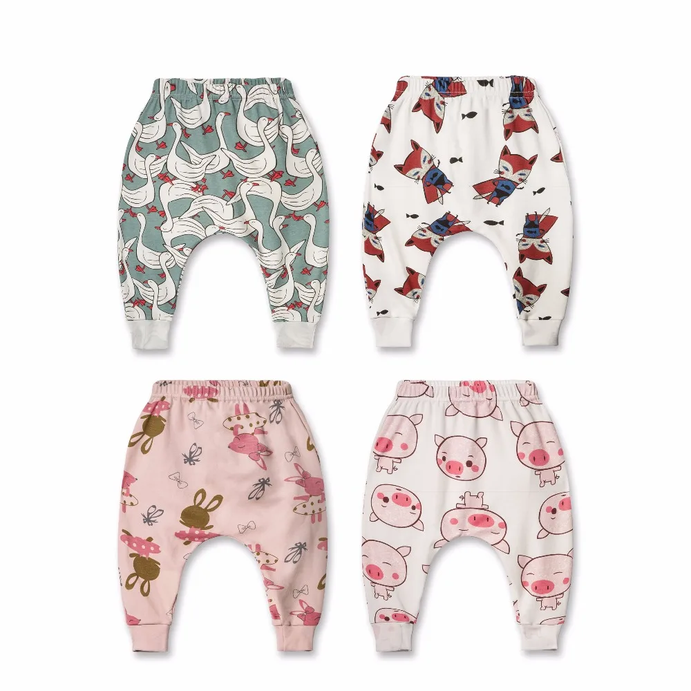 Baby pants baby girl baby clothes cotton pink leggings baby girl pants Printed cotton harem pants Baby pants baby girl baby clothes cotton pink leggings baby girl pants Printed cotton harem pants