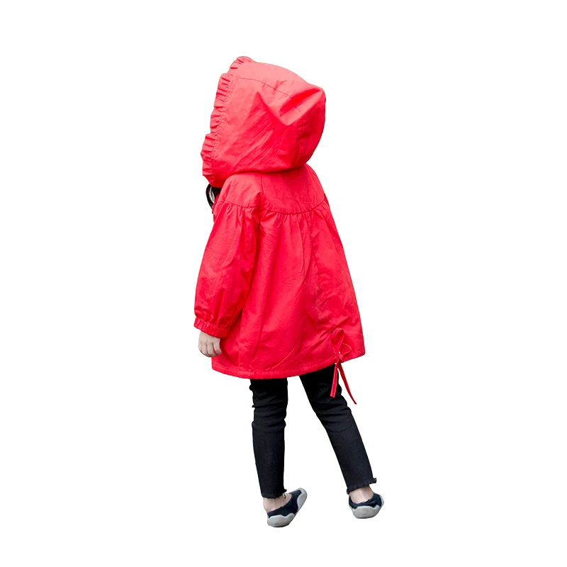 girls red school coat