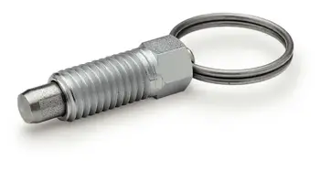 

Stainless Steel M12*1.75*8 Non Locking Type Retractable Pull Spring Plunger with lift Ring Indexing Plunger Pins