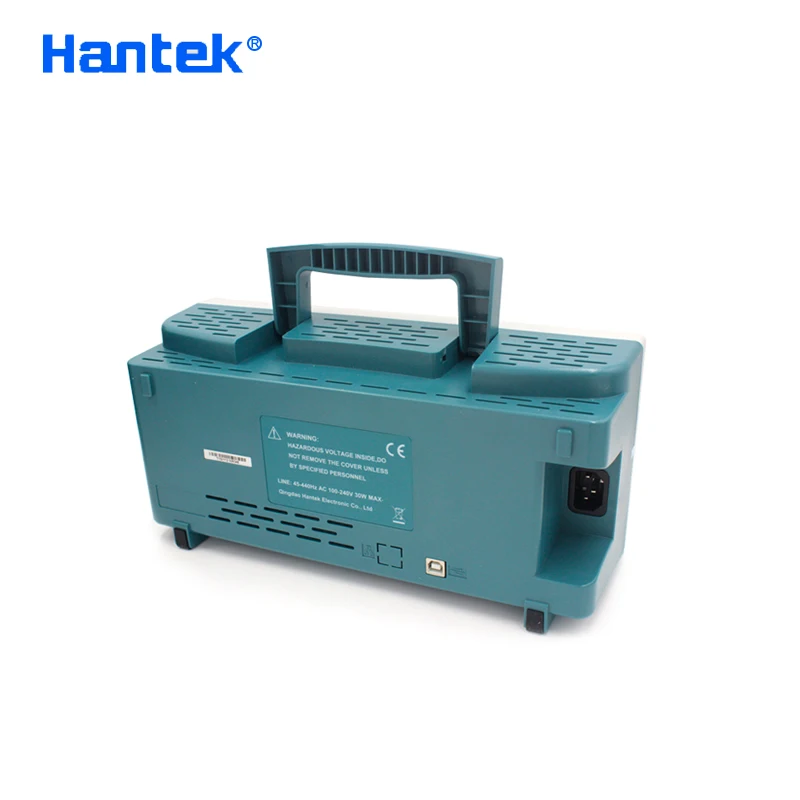 Hantek DSO5102P Цифровой Осциллограф портативный 100 МГц 2 канала 1GSa/s длина записи 40 К USB ЖК Ручной Osciloscopio 7 дюймов