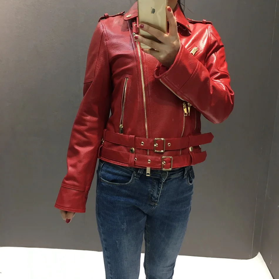 women genuine leather sheepskin jacket (17)
