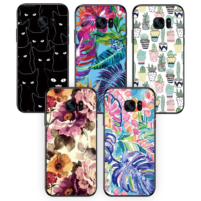 

Cartoon Funny Flower Animal Phone case For Samsung J2 J5 J7 prime Silicone soft phone case back cover For Samsung J2 J5 J7 prime