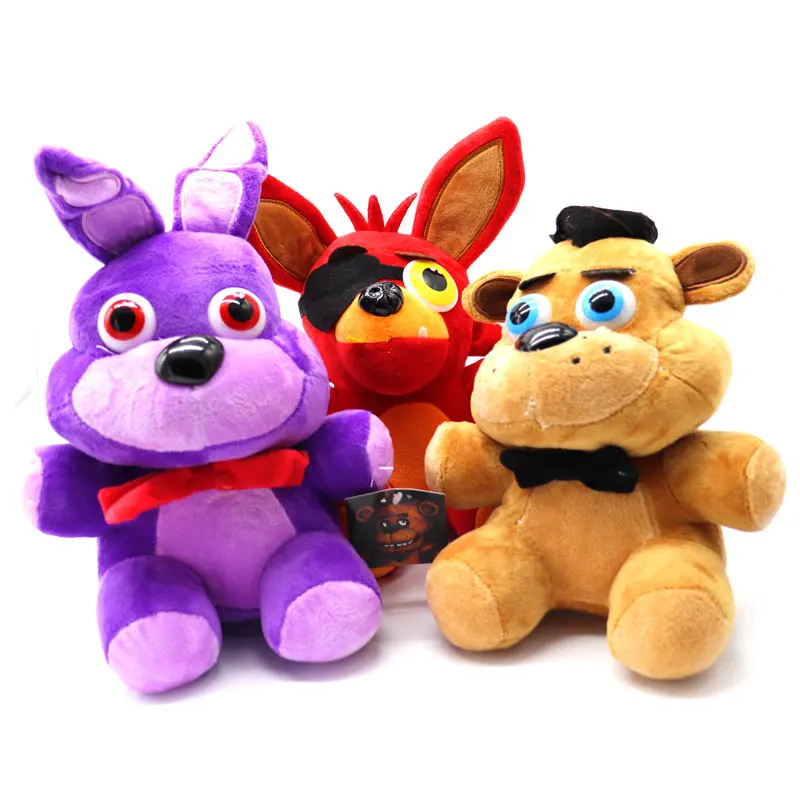 25 см игра FNAF Five Nights At Freddy's Red Foxy Mangle Золотая тень медведь Фредди Бонни и Чика