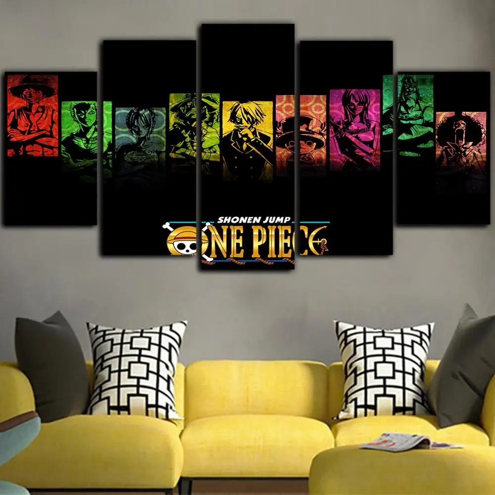 5 шт. постеры один предмет Pintura холст печать настенные фотографии Duvar tabloar Toile Peinture