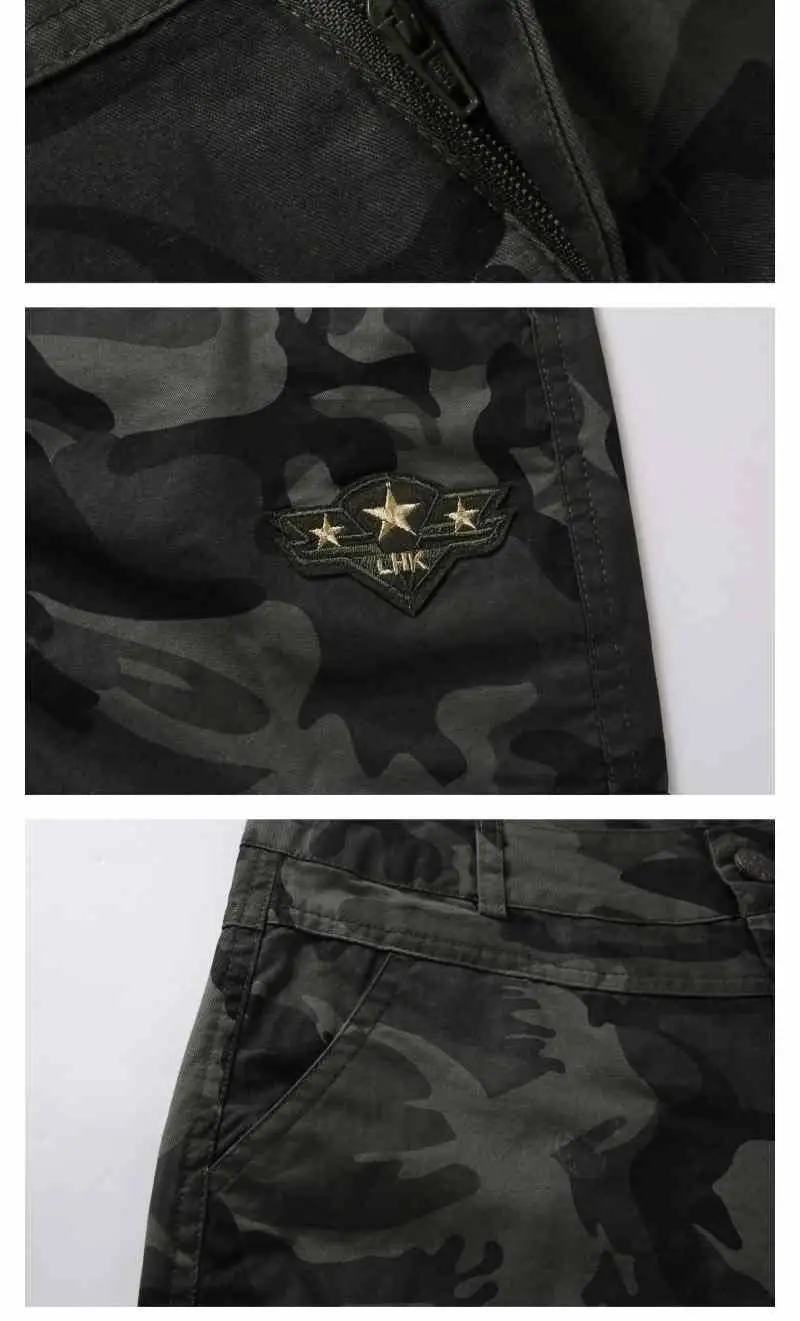 2020 Summer camouflage shorts women casual camo cargo shorts army military short Trousers workout clothes for women