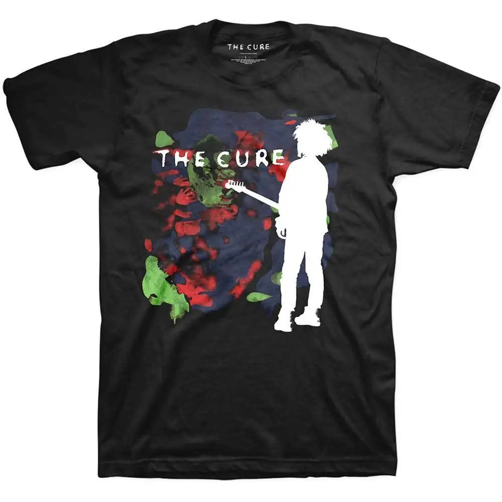 Футболка THE CURE 'Boys't Cry' новая E Оригинальная футболка с коротким рукавом и