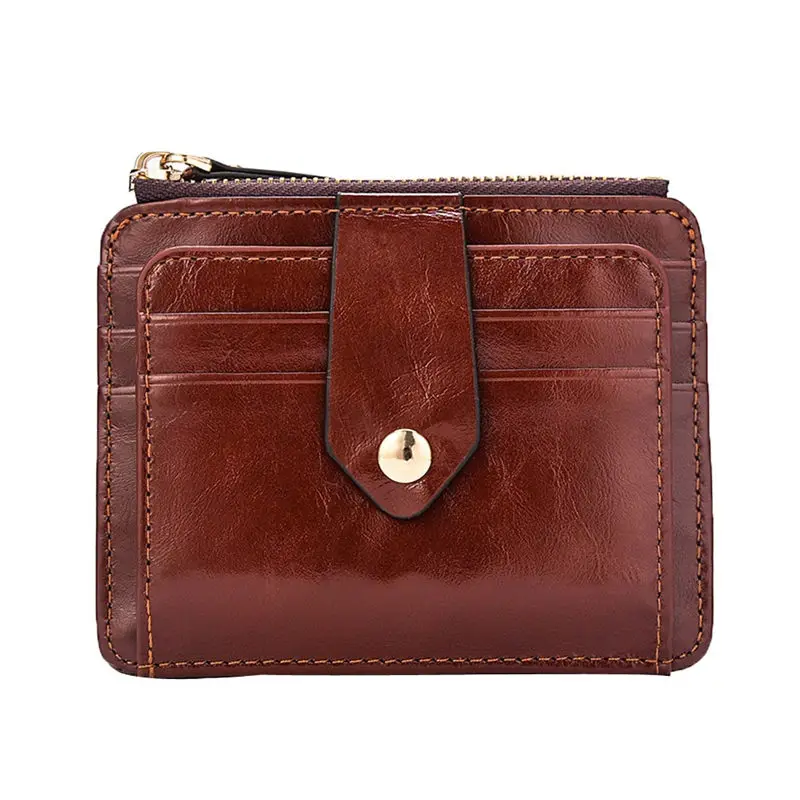 

Vintage Short Wallets Multifunctional Purse Coin Pocket Holder tarjetero porte carte bancaire porte carte 40MA18