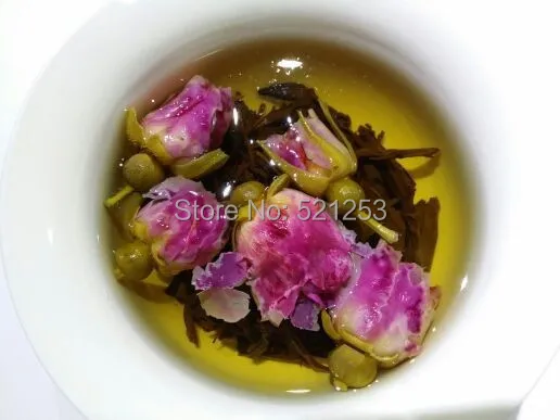 

500G Organic Rose Flower Tea,Keemun Black tea,Secret Gift+Free shipping