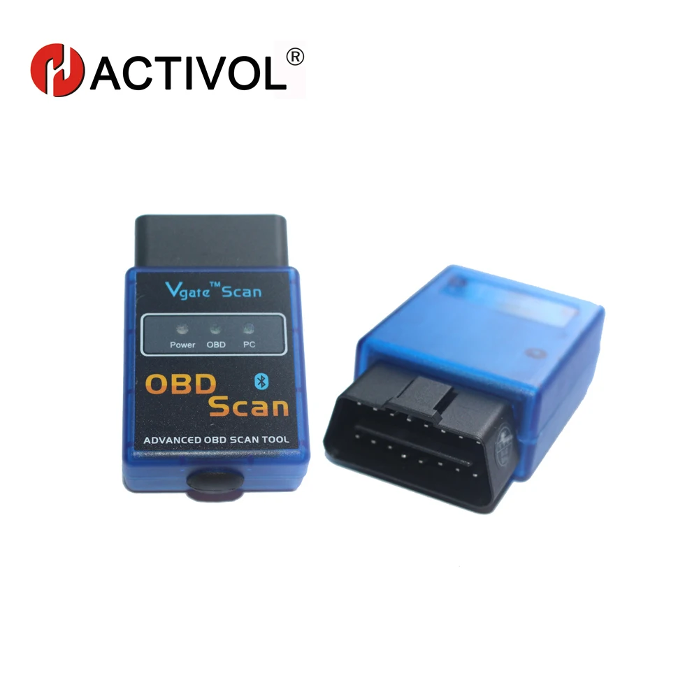 Сканер для автомобиля HANG XIAN ELM 327 Bluetooth Android OBD2 диагностический сканер OBD 2 DVD плеера