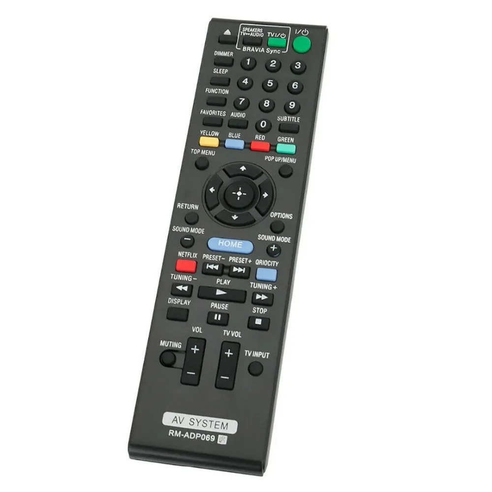 

Remote Control For Sony RM-ADP058 RM-ADP074 HBD-F700 HBD-E280 HBD-E380 BDV-E190 HBD-N9100 HBD-N9100W DVD Home Theater System