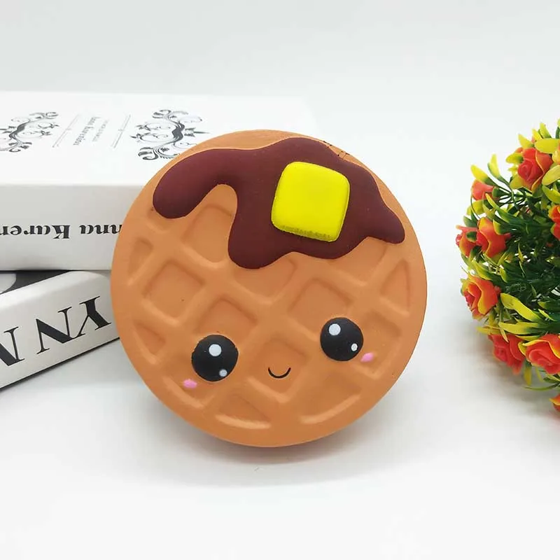 Jumbo Squeeze Toy шоколадный торт Squishies крем ароматический медленный рост снятие стресса игрушка телефон ремешок