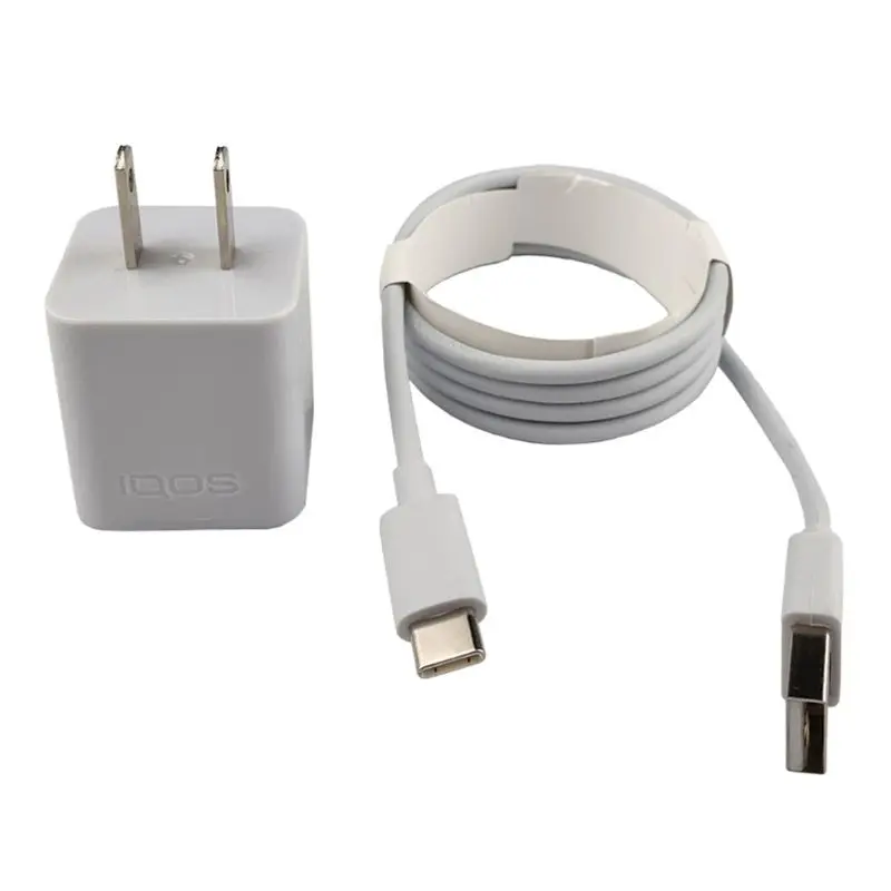 

Portable Home Travel Type C Power Adapter Charger USB Data Charging Cable Line for IQOS 3.0 Multi Accessories Kit