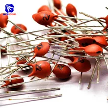 100 шт./лот DIP низковольтные Керамические дисковые конденсаторы 22pF 50V