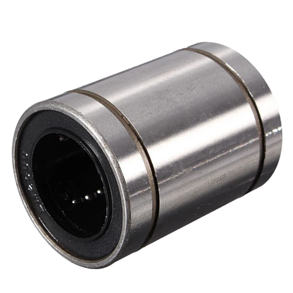 LM20UU 20mm Inside Dia Linear Motion Ball Bush Bearing Bushing Silver