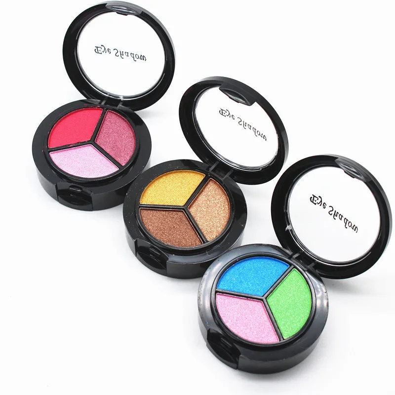 

3 colors Eyeshadow fashion natural Palette Matte Cosmetic Professional Makeup Eye Shadow long-lasting Glitter Waterproof