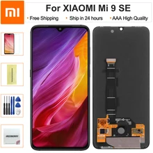 5,97 ''Супер AMOLED ЖК-дисплей для Xiaomi Mi 9 SE ЖК-дисплей для Xiaomi Mi 9 SE ЖК-дисплей ЖК-экран сенсорный дигитайзер сборка черный