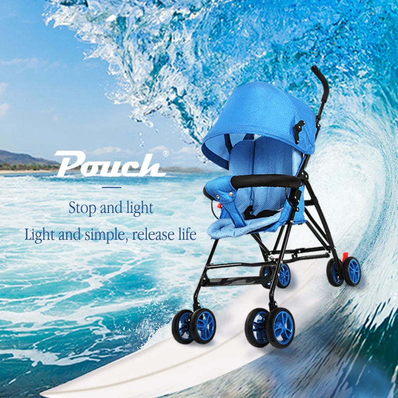 

Pouch light folding umbrella baby stroller gift cart cotton pad portable pram