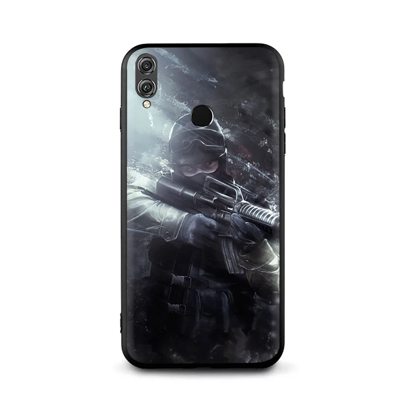 B1 CS GO пистолет игры мягкий силиконовый чехол для телефона huawei Honor 6A 7A Pro 7C X 8C 8X8 9 10 Lite view 20 9X Pro - Цвет: B1