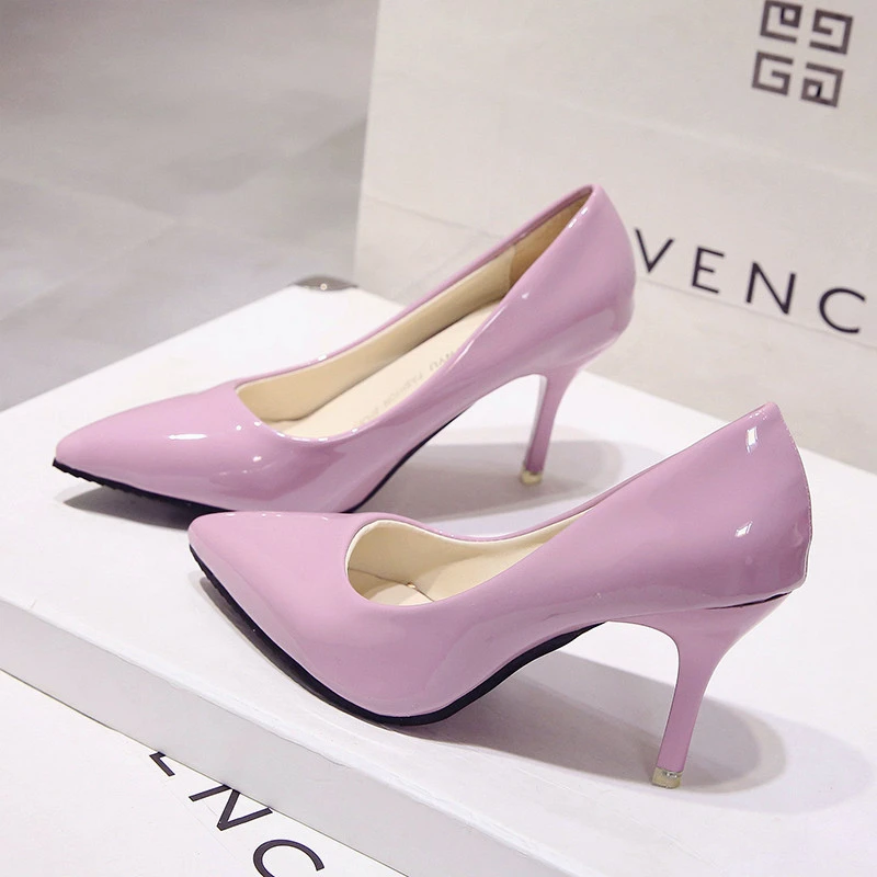 lilac color heels