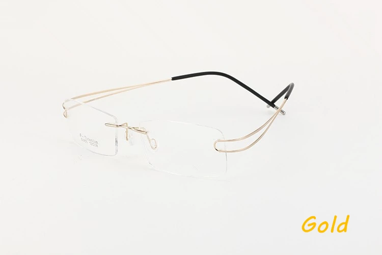 

2018 Brand designer ultra-light B titanium eyeglass optical frames rimless myopia frames oculos de grau go with original case
