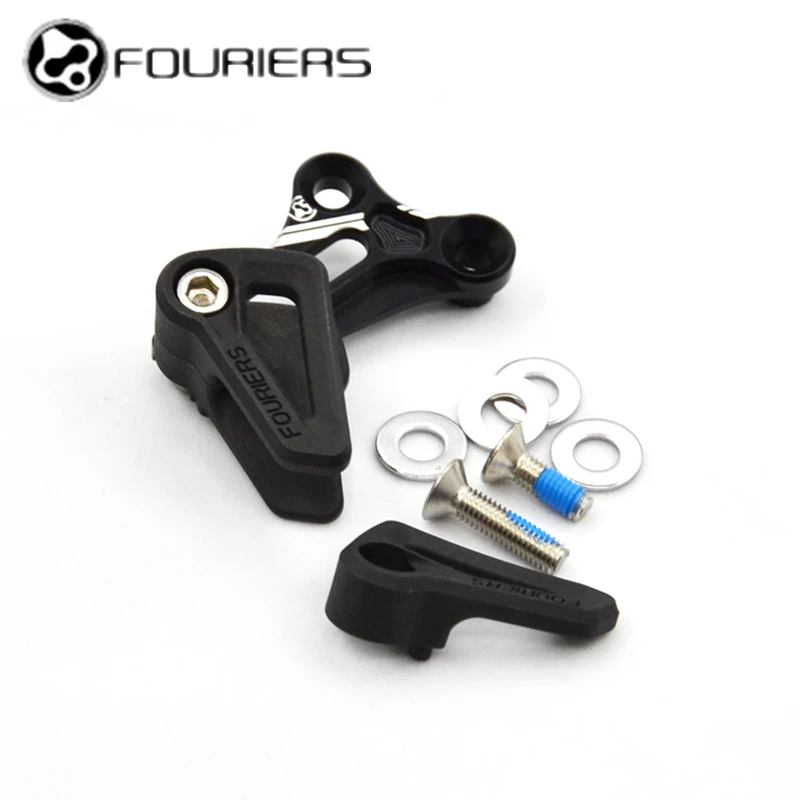 Flash Deal FOURIERS MTB Chain Guide System DH Downhill Bike Bicycle Chain Guide Drop Catcher Bike Part Bicycle Chain Protector ISCG05 0