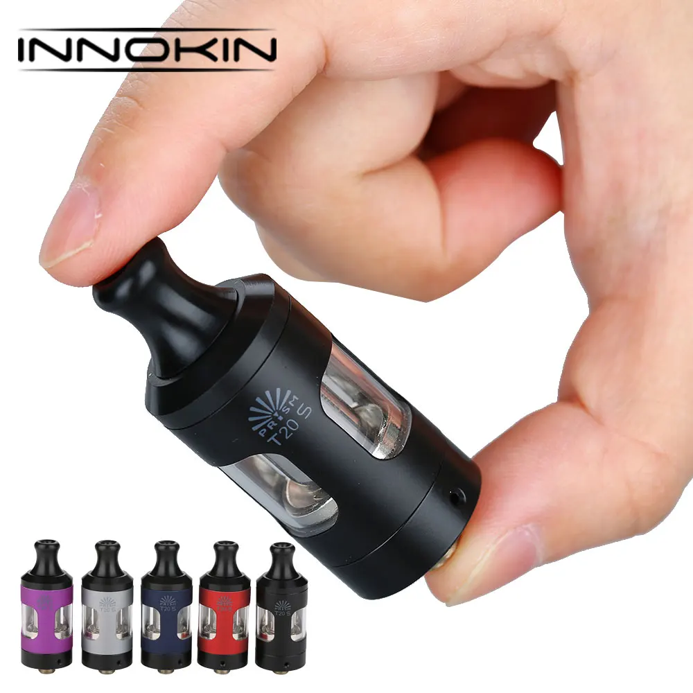 Оригинальный Innokin Prism T20-S Tank 2 мл MTL T20S поставки с 0. 8ом/1.5ohm S катушки для 510 Vape коробка
